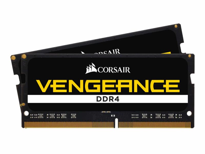Corsair Vengeance 16GB Kit (2x8GB) DDR4 SODIMM 2400MHz C16 Laptop Memory CMSX16GX4M2A2400C16