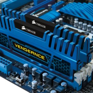 Corsair Vengeance 8GB Kit (2x4GB) DDR3 1600MHz C9 Blue Desktop Gaming Memory CMZ8GX3M2A1600C9B