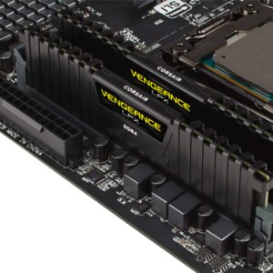 Corsair Vengeance LPX 64GB Kit (2x32GB) DDR4 3600MHz C18 Black Desktop Gaming Memory CMK64GX4M2D3600C18