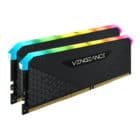 Corsair Vengeance RGB RS 16GB Kit (2X8GB) DDR4 3600MHz C18 Black Desktop Gaming Memory CMG16GX4M2D3600C18